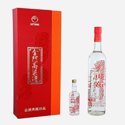 典藏珍品高粱酒(禮盒買大送小)_2008年_金門_750毫升_56度