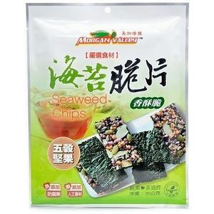 美加摩根 海苔脆片=五穀堅果 鋁箔袋裝-35g