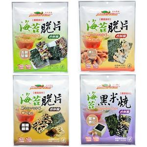 美加摩根海苔脆片系列 鋁箔袋裝-35g X40包入 #五種規格可選