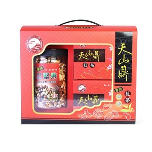 天山鼎-原味綜合堅果X台灣高級紅茶禮盒