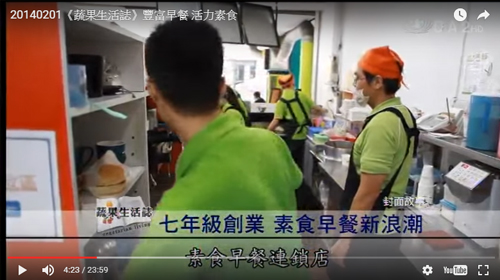 20140201《蔬果生活誌》豐富早餐 活力素食