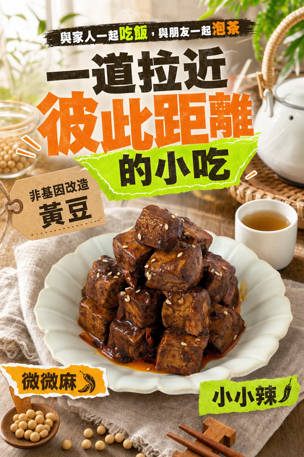 麻辣骰子豆干3