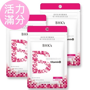【純素】BHK's 璨研維他命B群+鐵錠