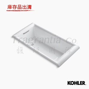 KOHLER Parity 1.6米獨立式鑄鐵浴缸
