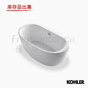 KOHLER Sunstruck 圓形壓克力浴缸(含排水)
