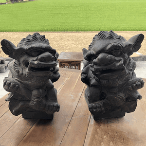 青斗石-石獅子