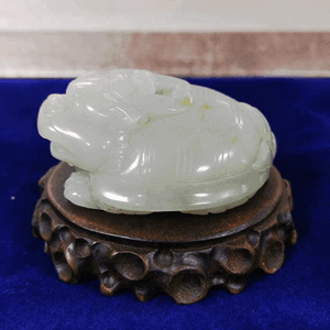 龍龜圓彫