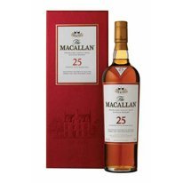 麥卡倫 雪莉桶 25年 紅紙盒