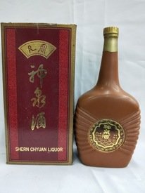 金門高粱 民國77-79年 神泉酒 瓷瓶