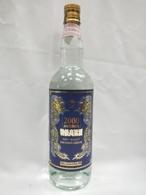 2000年 金門特級高粱酒  藍標 (藍金龍)