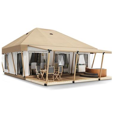 豪華露營帳篷 - 歐式家庭帳