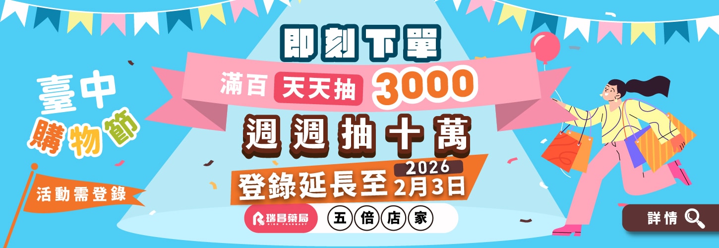 台中購物節延長至2026/2/3