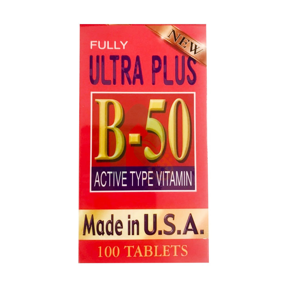 新包裝 藥聯 福滿佳 B-50 100錠 B群