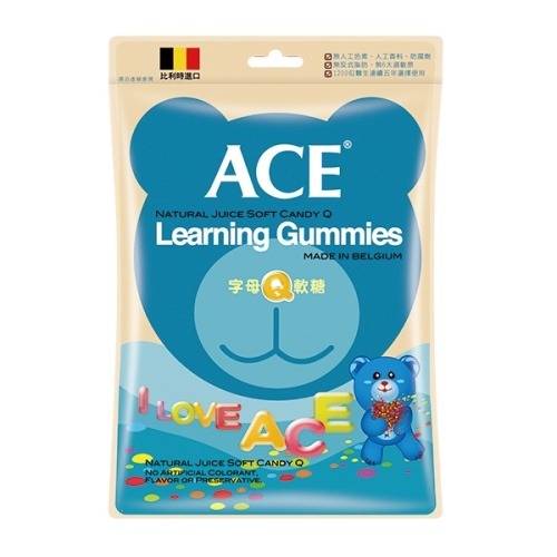 ACE 天然軟糖系列-字母Q軟糖