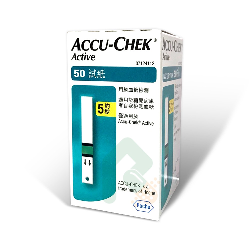 ACCU-CHEK 羅氏活力血糖機專用試紙 50片