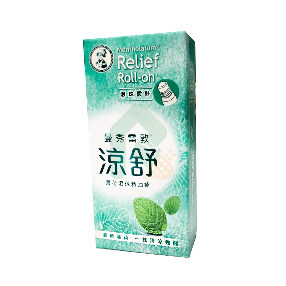 曼秀雷敦涼舒滾珠精油棒7.2ml (薄荷)