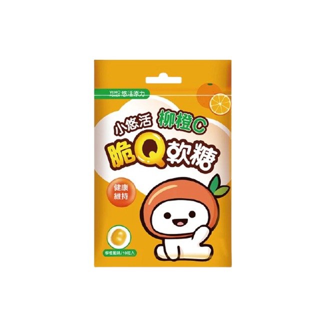 悠活原力 柳橙C脆Q軟糖 10粒