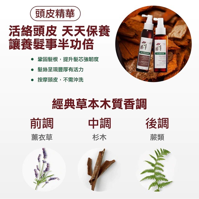 好友2入組 KLORANE 蔻蘿蘭 養髮強韌洗髮精 400ml