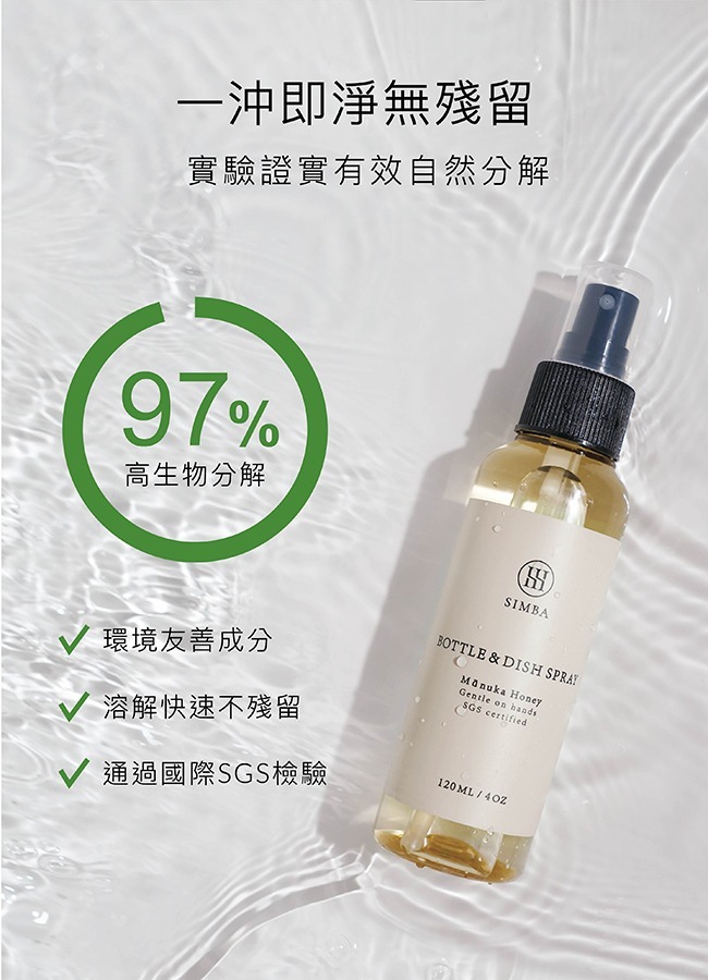 小獅王辛巴 奶瓶清潔噴霧 清潔液 可倒噴