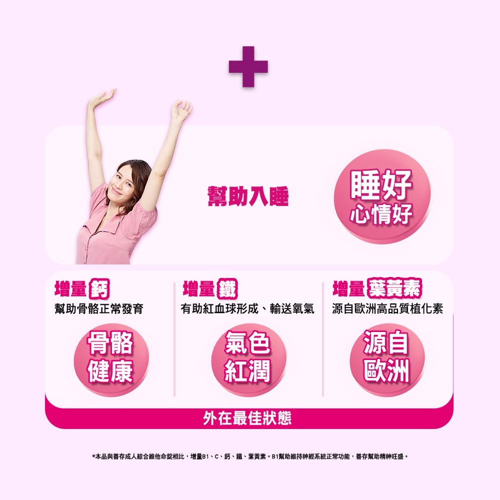 善存 女性綜合維他命 120錠