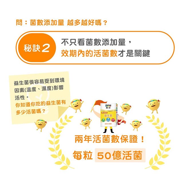 善存三效順暢益生菌膠囊60粒