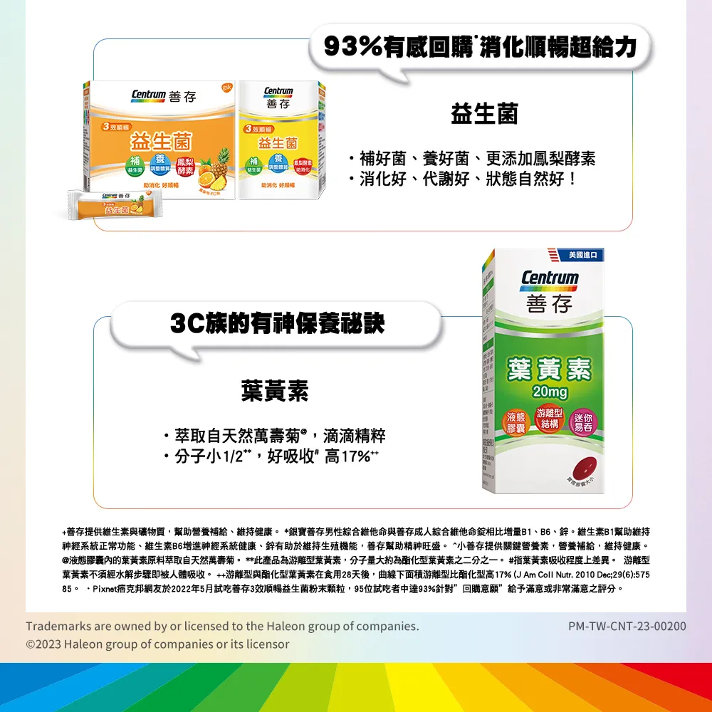 善存 男性綜合維他命 120錠