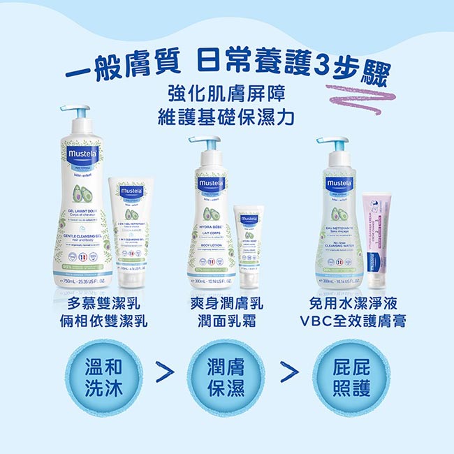 Mustela 慕之恬廊 慕之幼免用水潔淨液300ml