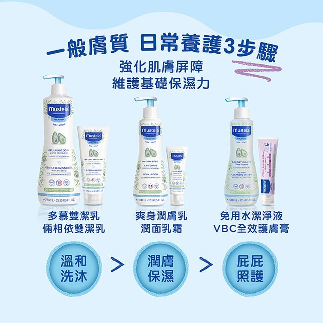 Mustela 慕之恬廊 慕之幼多慕雙潔乳500ml