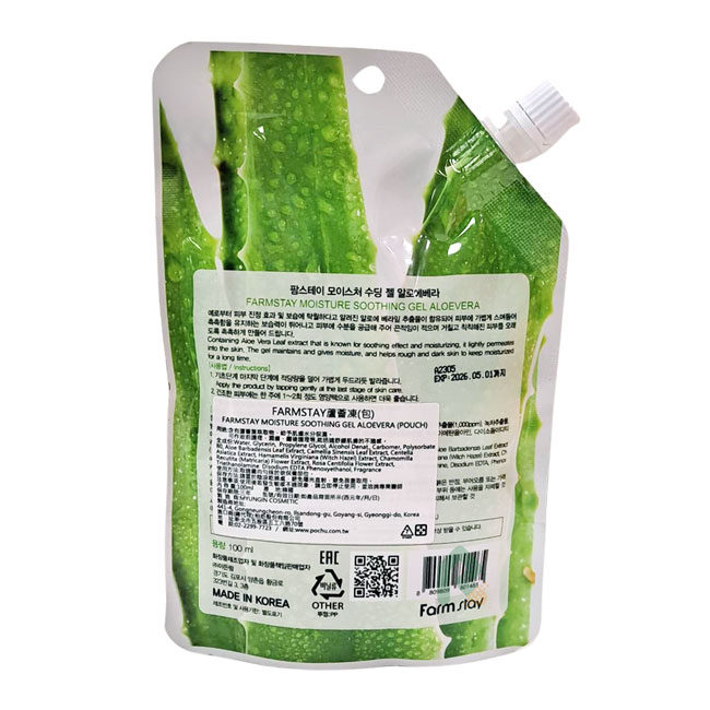 韓國 FARMSTAY 蘆薈凍(包) 100mL 瑞昌藥局