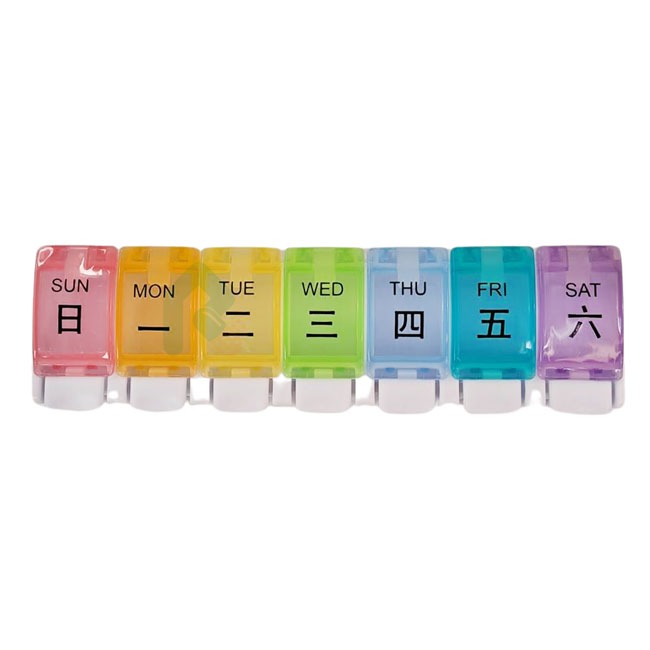 7日彈跳保健盒(彩虹)