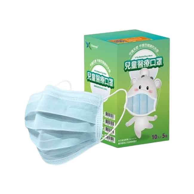 【兒童口罩】昌明生技醫療口罩 50入/盒 平面口罩