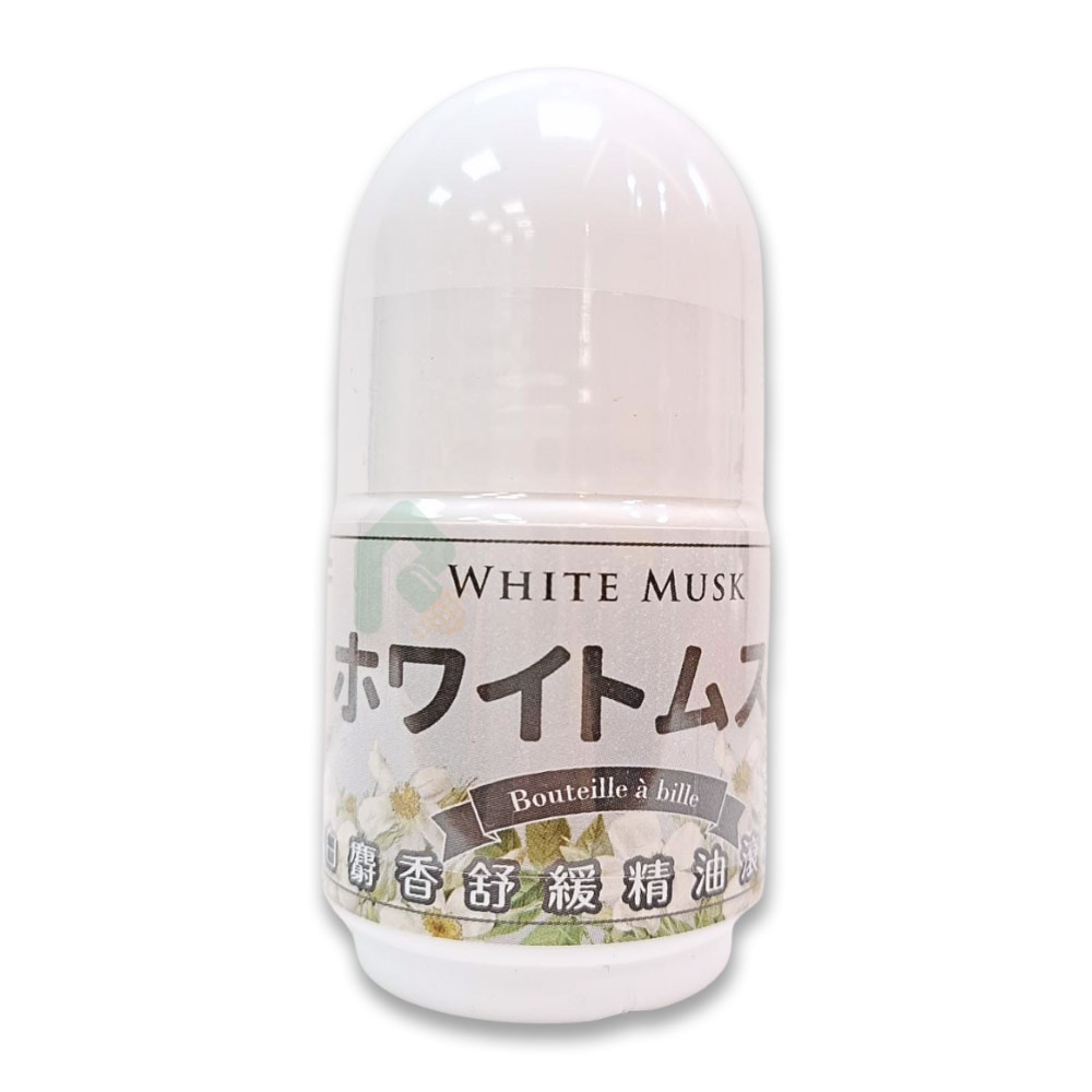 小草堂 白麝香舒緩精油滾珠瓶40g