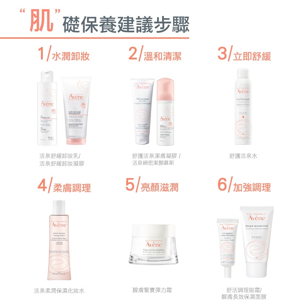 AVENE 雅漾 活泉綿密潔顏慕斯 150ml