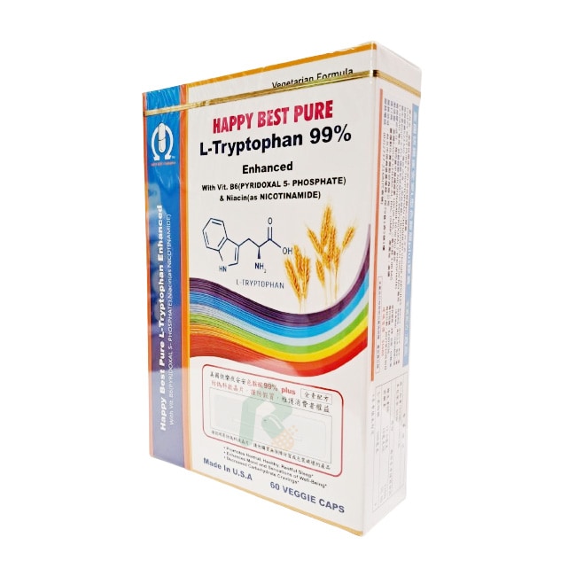 美國夜安安L型色胺酸PLUS膠囊 60顆