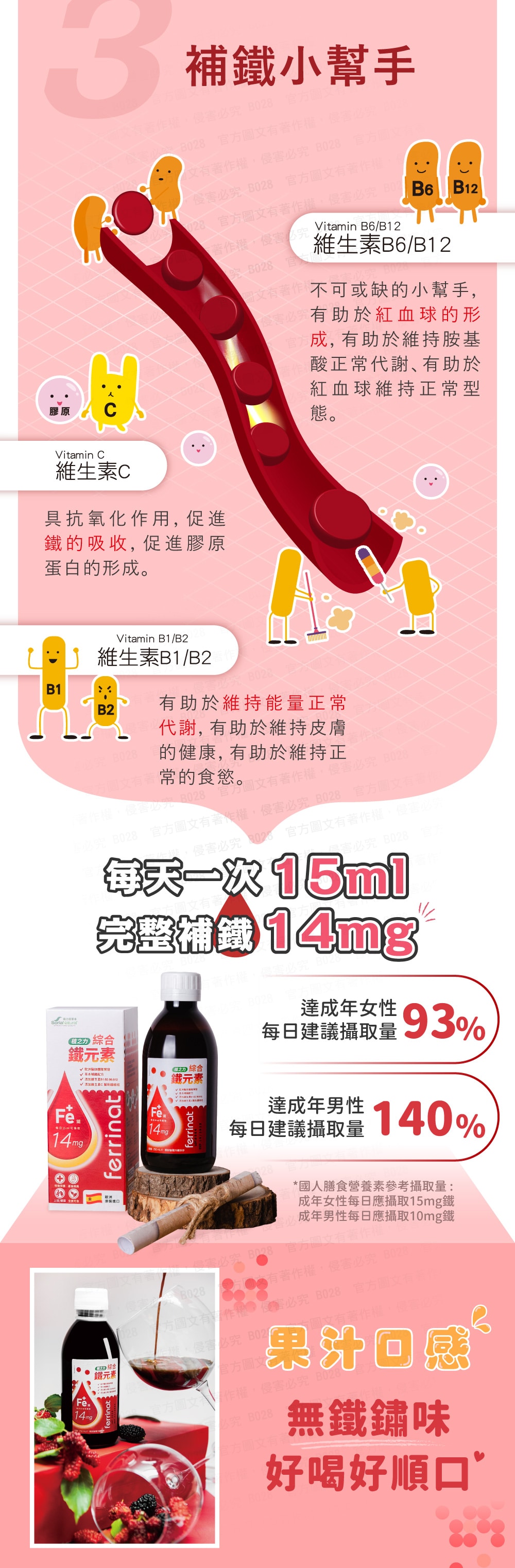 植之力 綜合鐵元素 250ml 喝的鐵 植之力 綜合鐵元素 250ml 喝的鐵