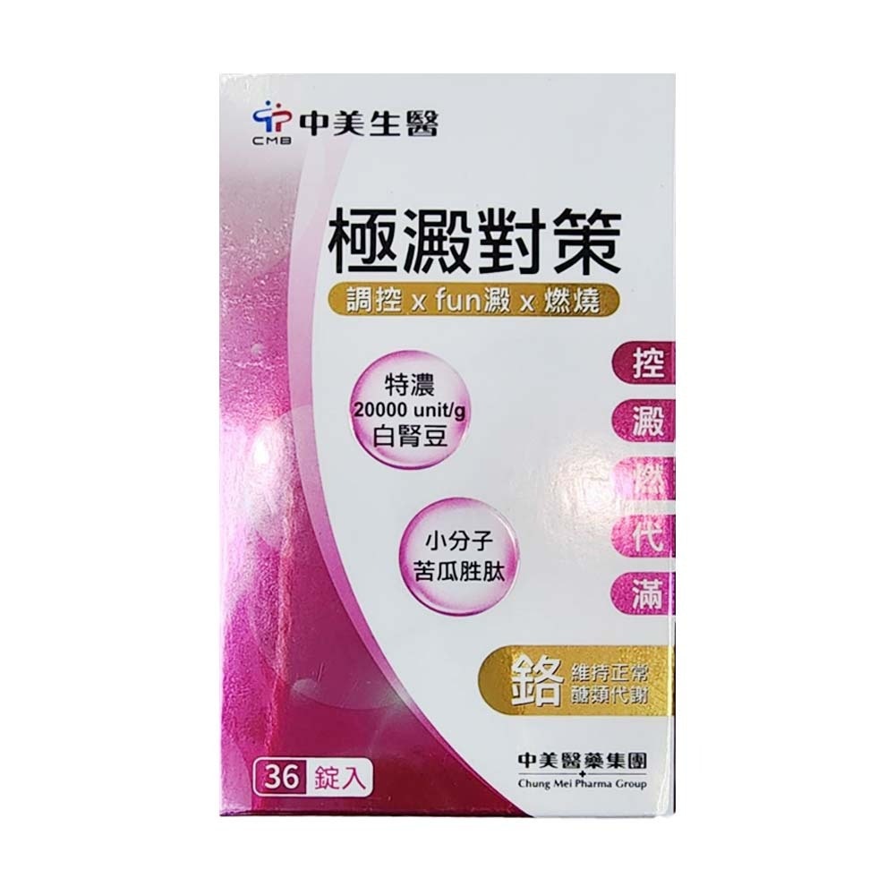 中美生醫極殿對策 36錠