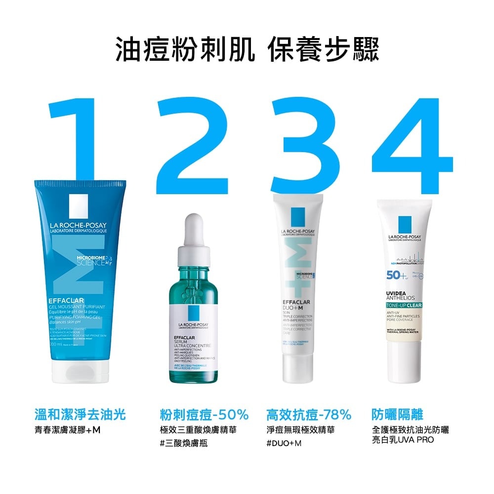 理膚寶水 淨痘無瑕極效精華 40ml(DUO+M) 