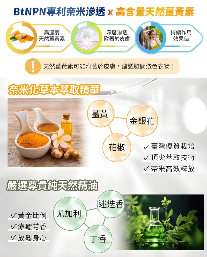BtNPN涼感植物奈米貼片6片/包
