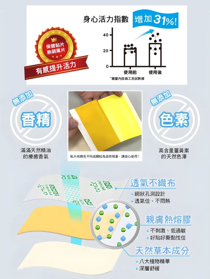 BtNPN涼感植物奈米貼片6片/包