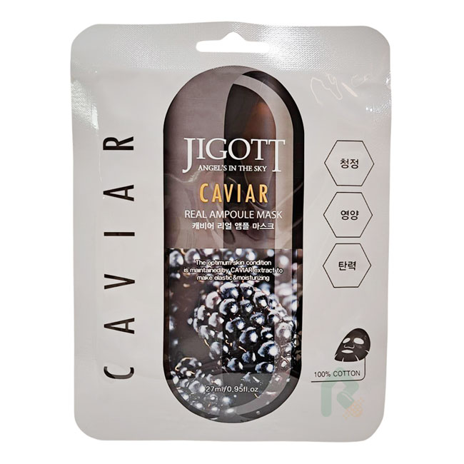 JIGOTT 鎖水保濕安瓶面膜 魚子醬 27ml 
