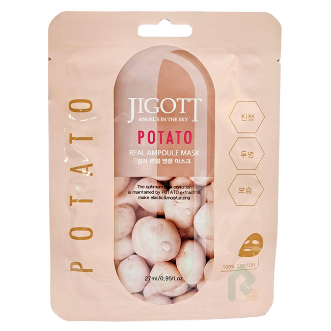 JIGOTT 鎖水保濕安瓶面膜 馬鈴薯 27ml 