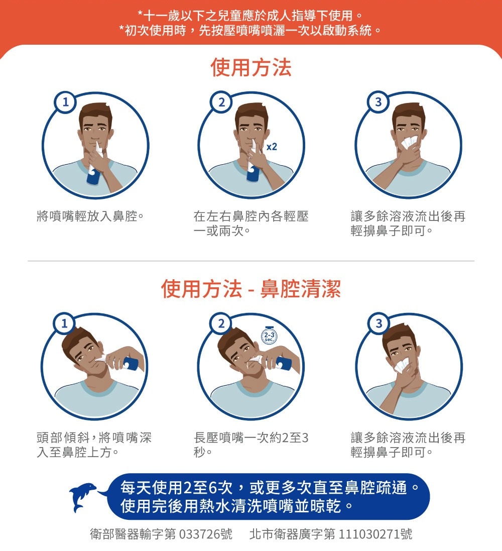 舒德爾瑪海水洗鼻器 100ml 鼻塞型