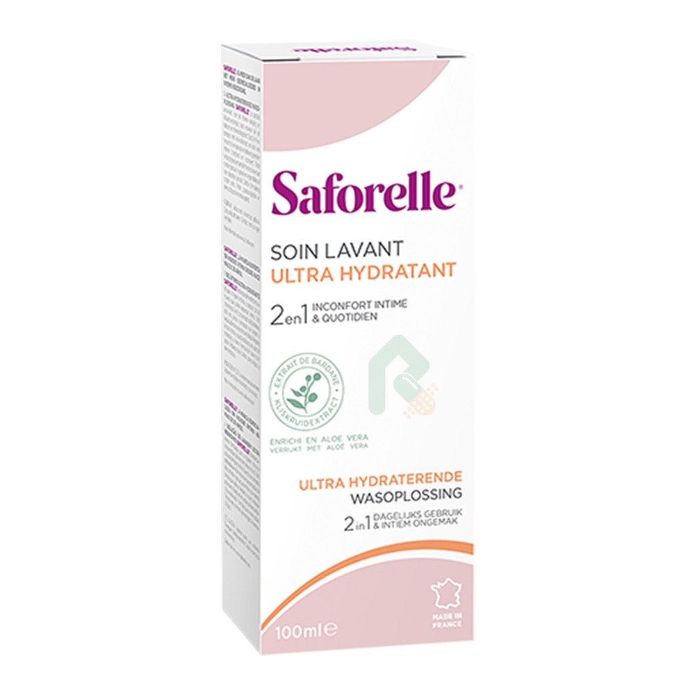 【新包裝】Saforelle 絲膚潔沐浴露(保濕加強型) 100ml 私密處