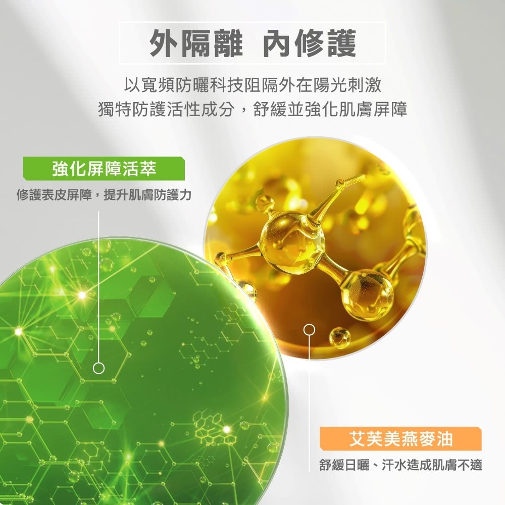 艾芙美燕麥全護益膚防曬霜