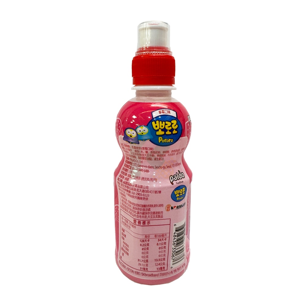 啵樂樂 乳酸飲料 草莓口味 235ml 兒童