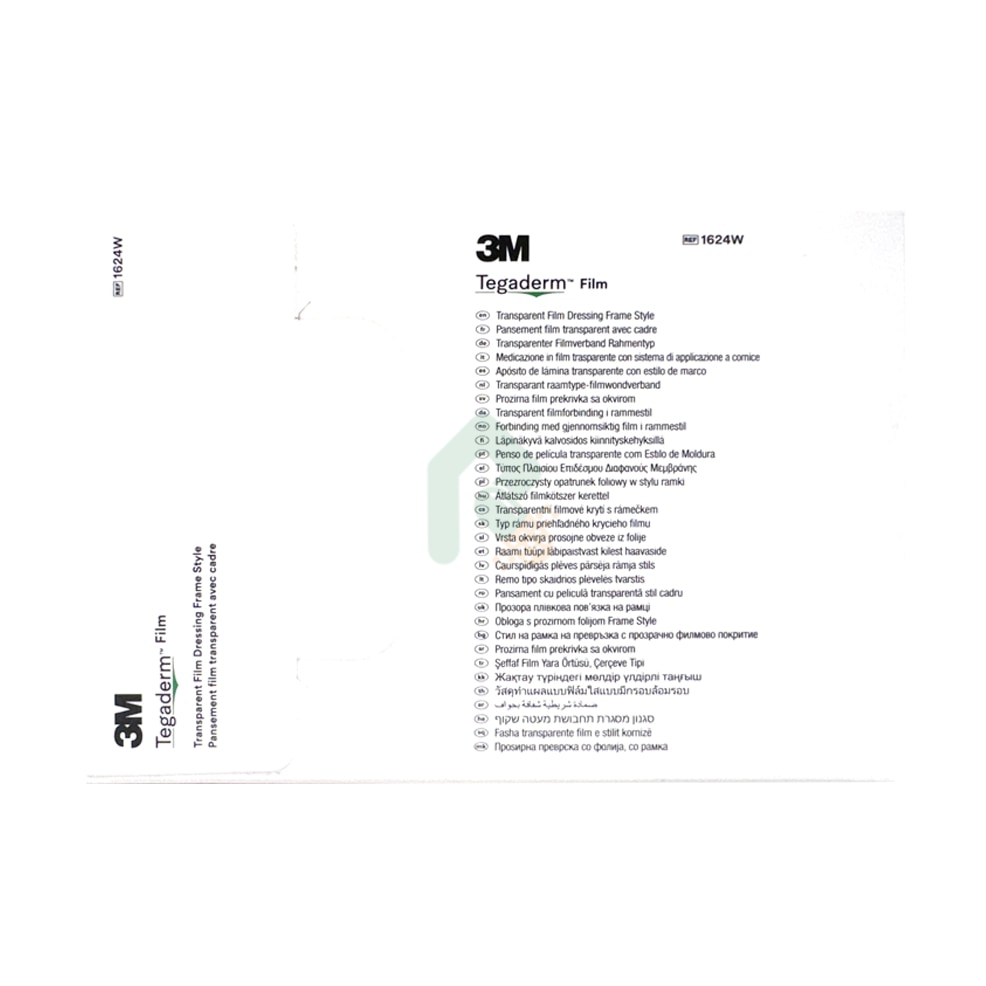 3M 透明敷料(滅菌) 小 TEGADERM 100片/盒 1624W 方便
