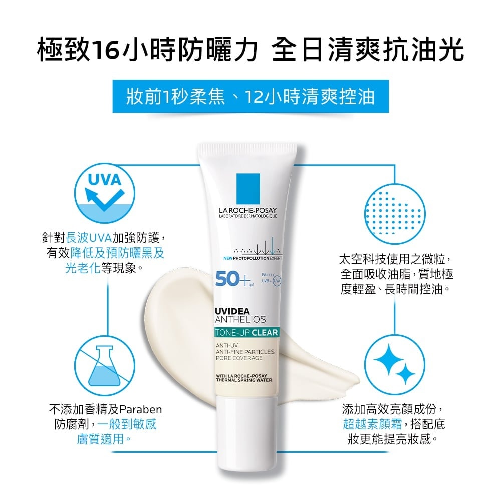 理膚 全護極致抗油光防曬亮白乳 UVA PRO 30ml 抗油光