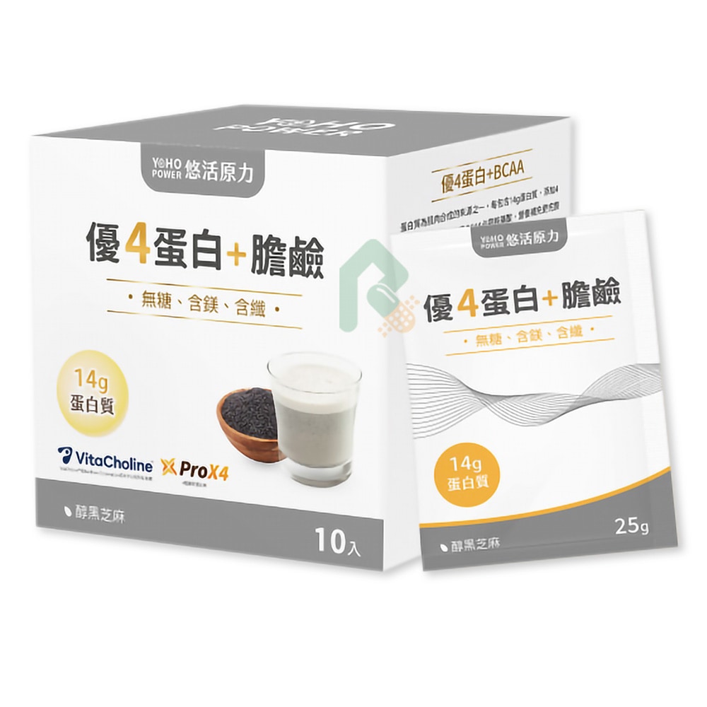 悠活原力 優4蛋白+膽鹼 10入