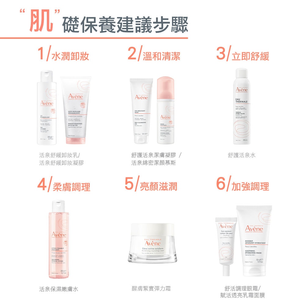 AVENE雅漾 活泉保濕嫩膚水200ml 舒緩