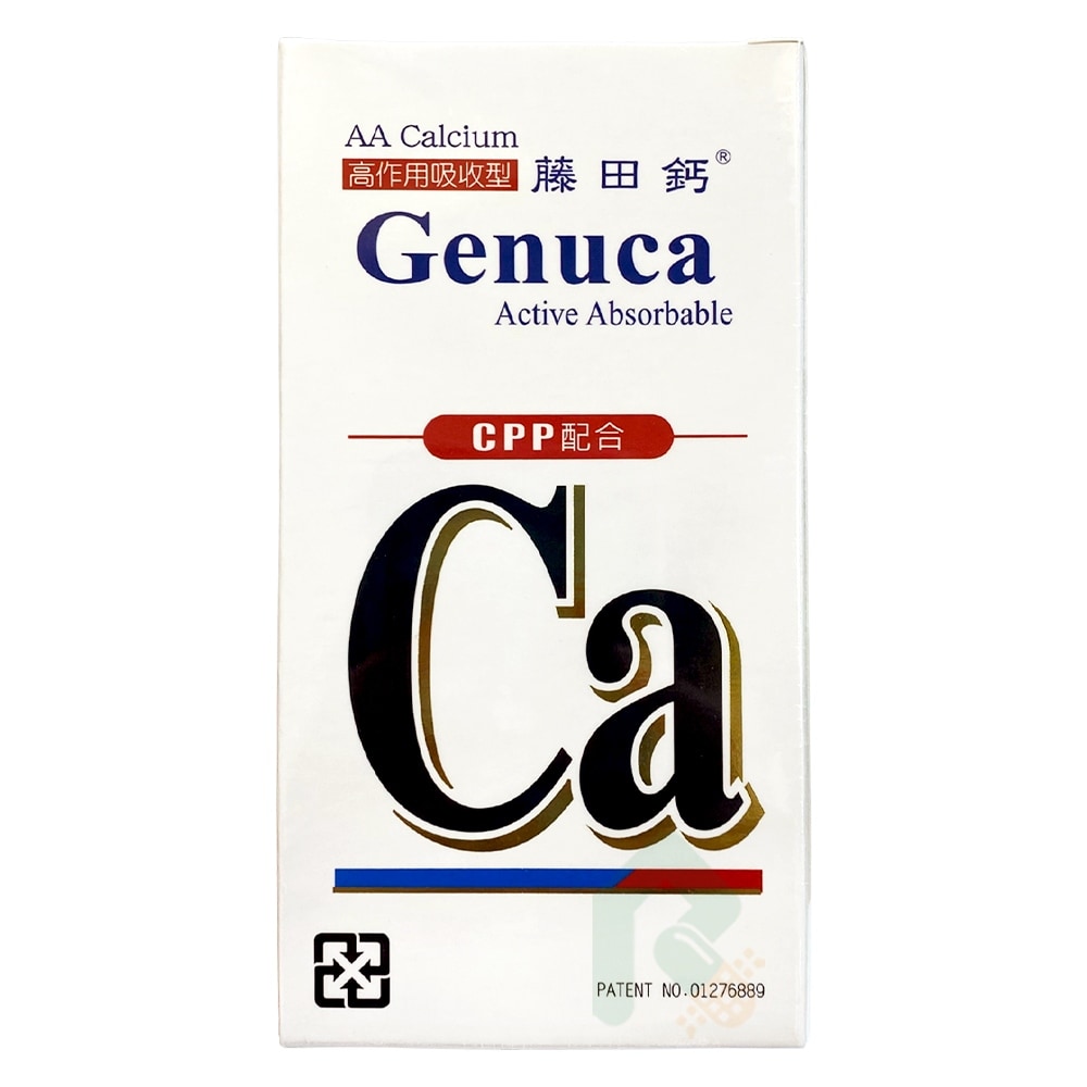 杏懋 GENUCA 藤田鈣 AA鈣膠囊 60顆